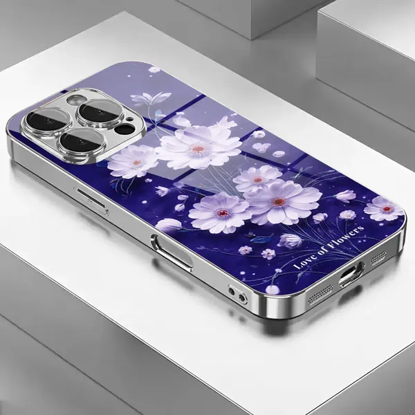 Purple_Floral_Printed_Phone_Case