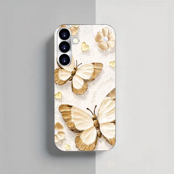White_Butterfly_Printed_Phone_Case_for_Smartphones