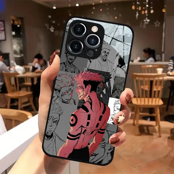Classic_Black_Anime_Printed_Phone_Case