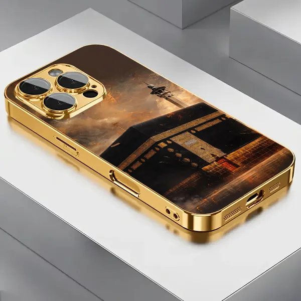 Glossy_Kaaba_Print_Drop_Proof_Phone_Case_For_iPhone_And_Android