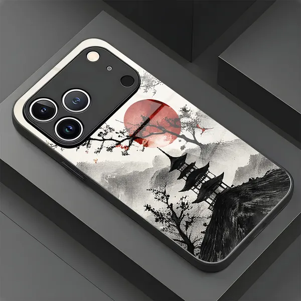 Black_Japanese_Art_Printed_Phone_Case