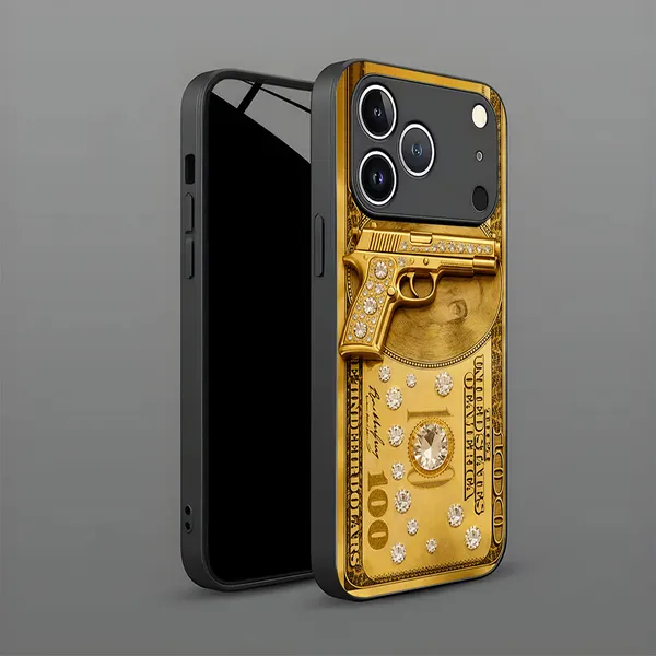 Black_Gold_Decorative_Phone_Case_for_Smartphones