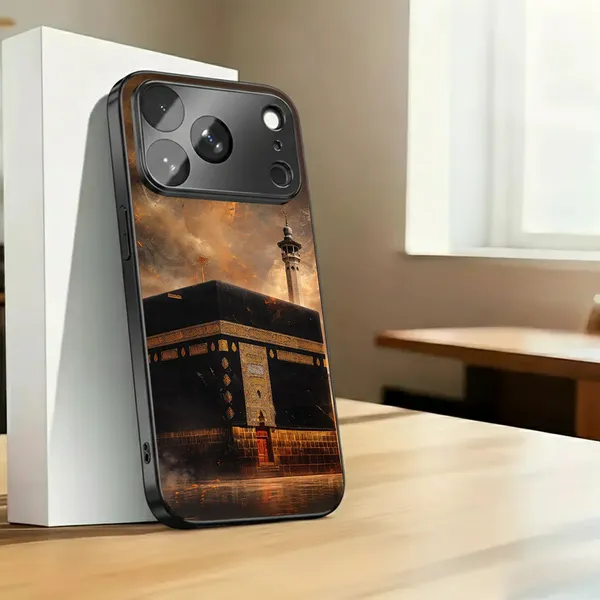 Glossy_Kaaba_Print_Drop_Proof_Phone_Case_For_iPhone_And_Android