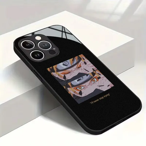 Black_Anime_Print_Phone_Case