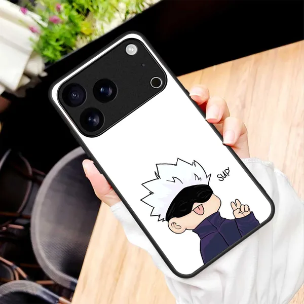 White_Cartoon_Printed_Phone_Case_for_Smartphones
