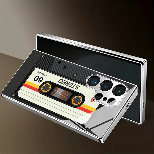 Black_Retro_Cassette_Design_Phone_Case