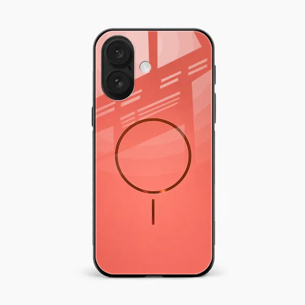 Peach_Transparent_Magnetic_Phone_Case