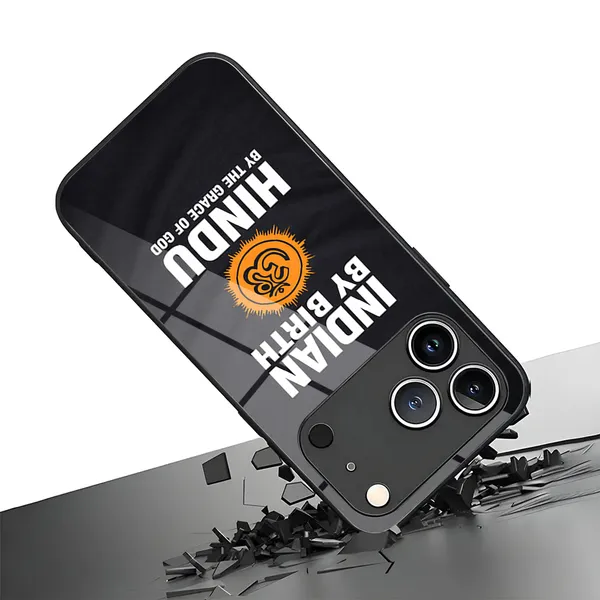 Black_Hindu_Graphic_Tempered_Glass_Phone_Case