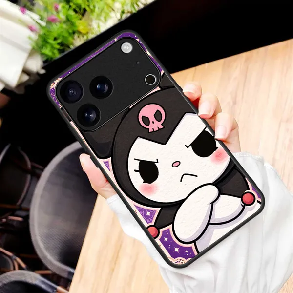 Black_Cartoon_Printed_Phone_Case