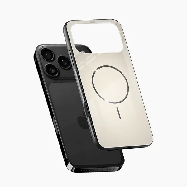 Peach_Transparent_Magnetic_Phone_Case