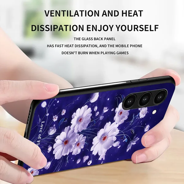 Purple_Floral_Printed_Phone_Case