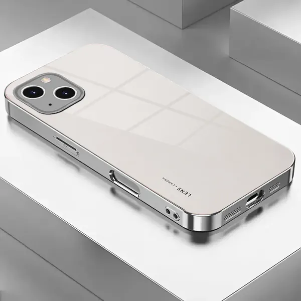 White_Glossy_Phone_Case_With_Raised_Camera_Cutout