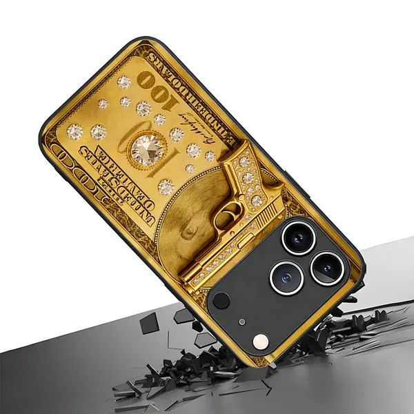 Black_Gold_Decorative_Phone_Case_for_Smartphones