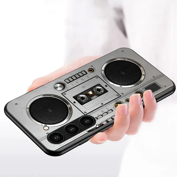 Silver_Retro_Boombox_Phone_Case_for_Smartphones