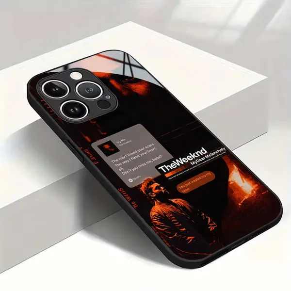 Black_The_Weeknd_Printed_Phone_Case