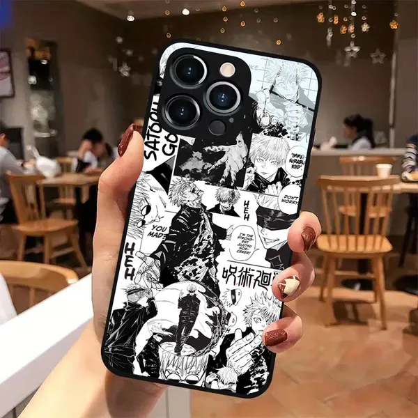 Black_Manga_Print_Protective_Phone_Case