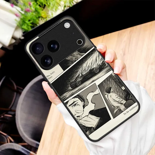 Black_Comic_Print_Phone_Case