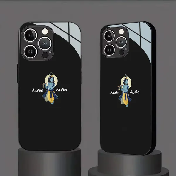 Black_Mirror_Finish_Radha_Krishna_Phone_Case