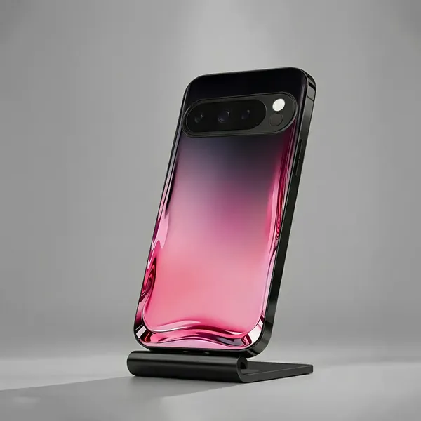 Pink_Transparent_Protective_Phone_Case_With_Kickstand