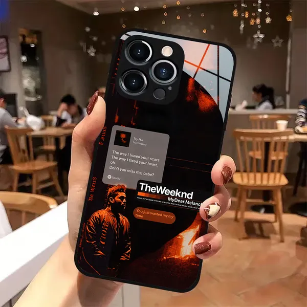 Black_The_Weeknd_Printed_Phone_Case