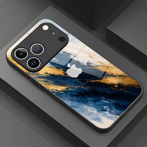 Blue_Gold_Abstract_Printed_Phone_Case_for_iPhone