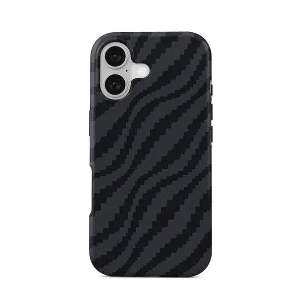 Black_Patterned_Double_Layer_Protective_Phone_Case
