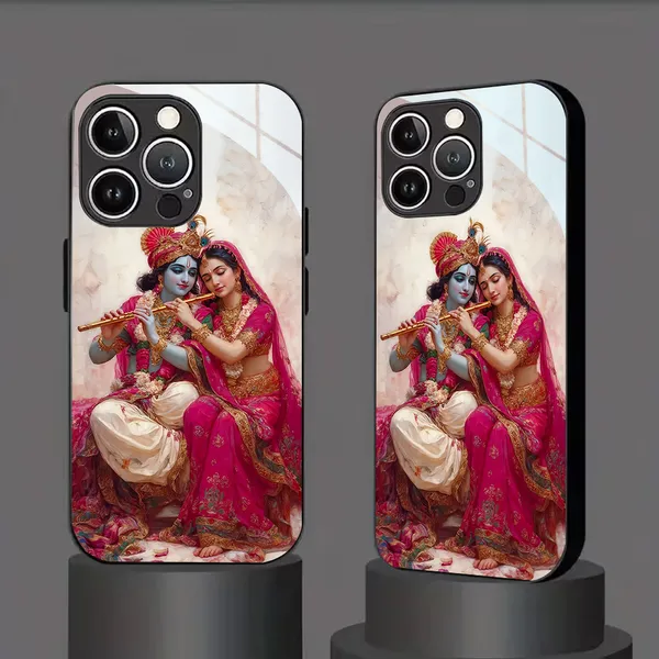Krishna_Radha_Printed_Smartphone_Case_With_Black_Bumper