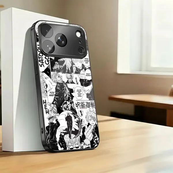 Black_Anime_Print_Phone_Case_for_Smartphones