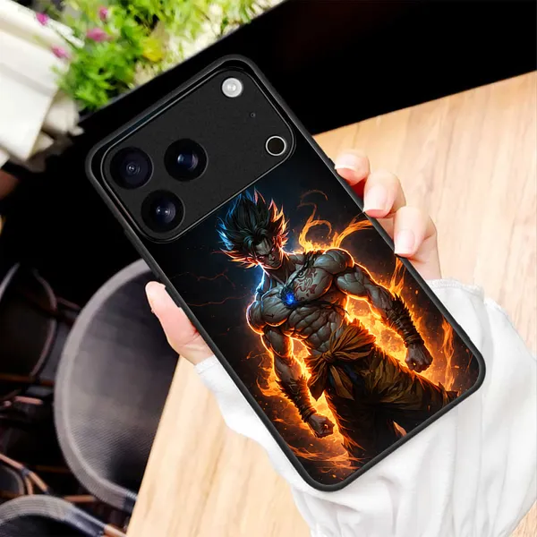 Black_Anime_Warrior_Printed_Phone_Case