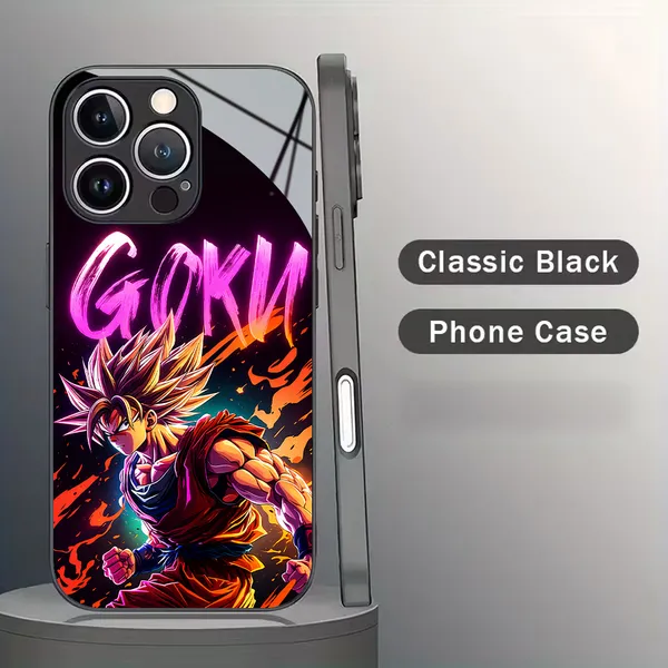 Black_Anime_Warrior_Printed_Phone_Case