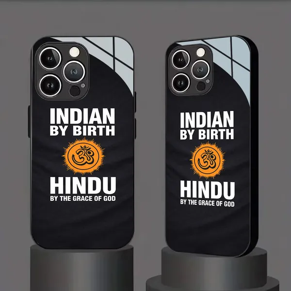 Black_Hindu_Graphic_Tempered_Glass_Phone_Case
