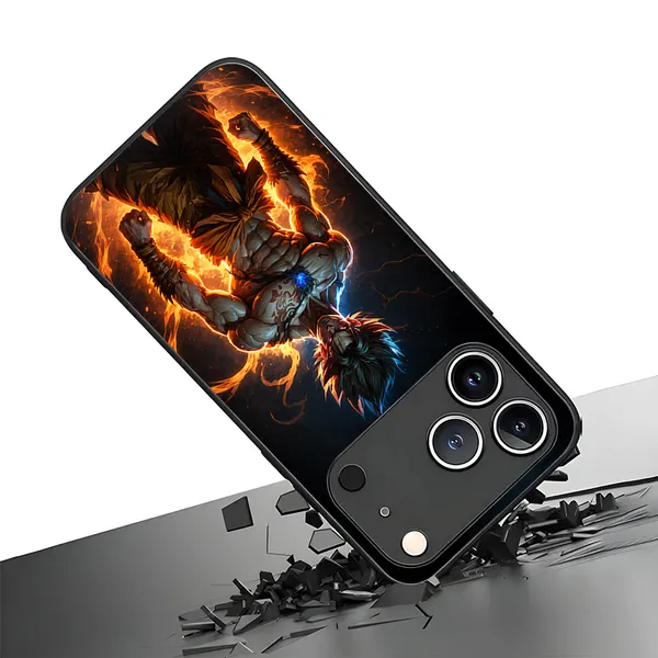Black_Anime_Warrior_Printed_Phone_Case
