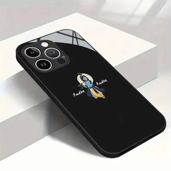 Black_Mirror_Finish_Radha_Krishna_Phone_Case