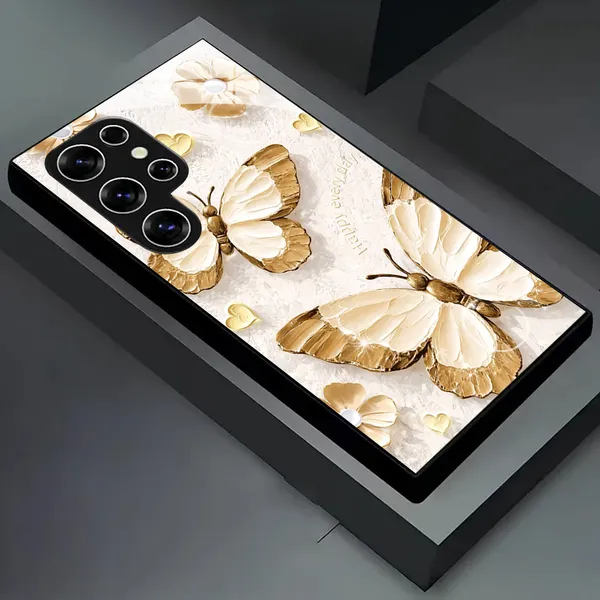 White_Butterfly_Printed_Phone_Case_for_Smartphones