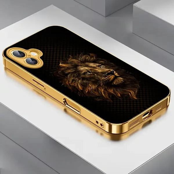 Gold_Lion_Graphic_Smartphone_Case