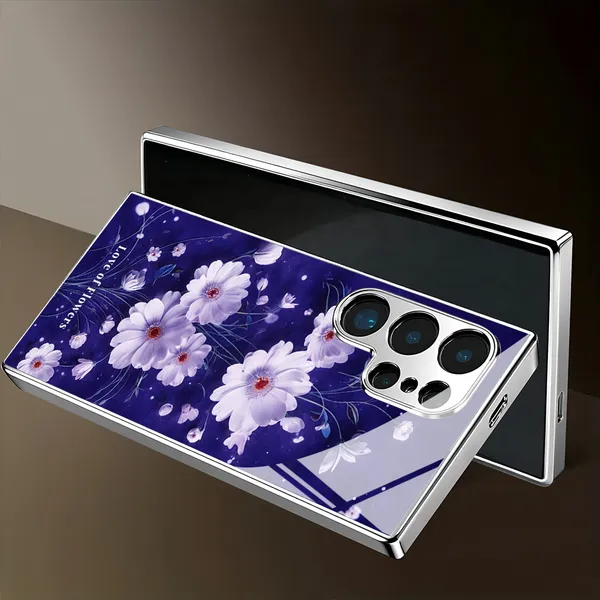 Purple_Floral_Printed_Phone_Case