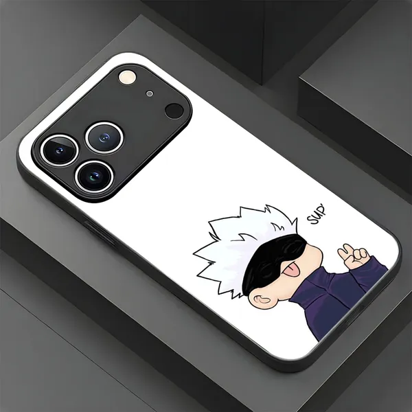 White_Cartoon_Printed_Phone_Case_for_Smartphones