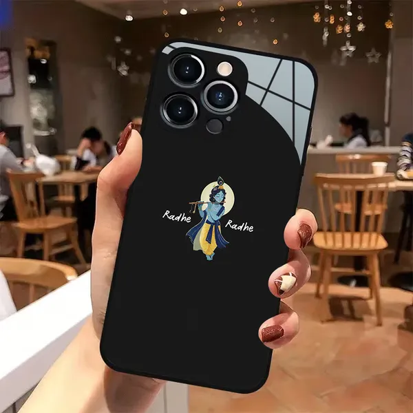 Black_Mirror_Finish_Radha_Krishna_Phone_Case