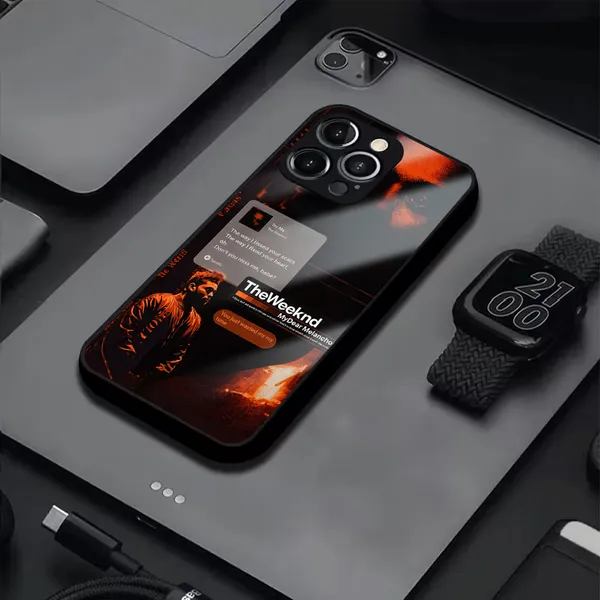 Black_The_Weeknd_Printed_Phone_Case