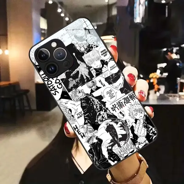 Black_Manga_Print_Protective_Phone_Case