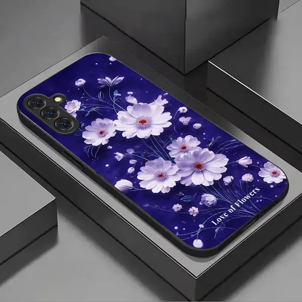Purple_Floral_Printed_Phone_Case