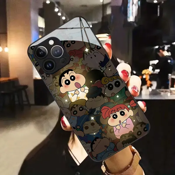 Black_Cartoon_Printed_Phone_Case