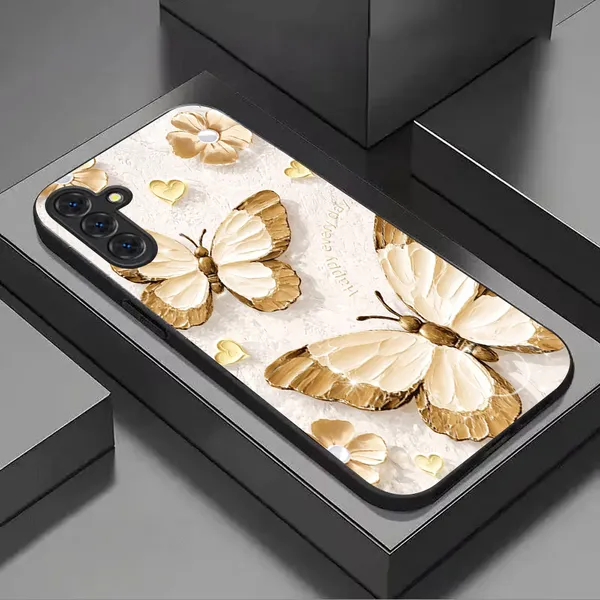 White_Butterfly_Printed_Phone_Case_for_Smartphones