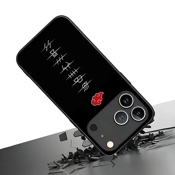 Black_Glossy_Printed_Phone_Case_for_Smartphones