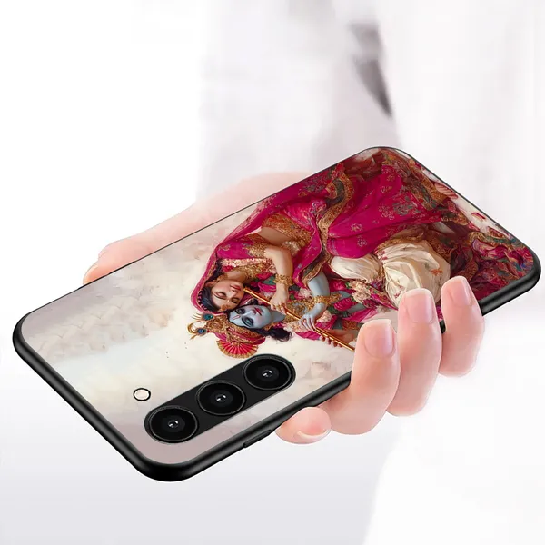 Krishna_Radha_Printed_Smartphone_Case_With_Black_Bumper