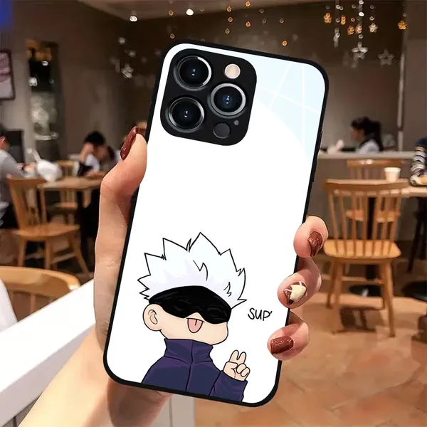 White_Printed_Phone_Case_For_Smartphones
