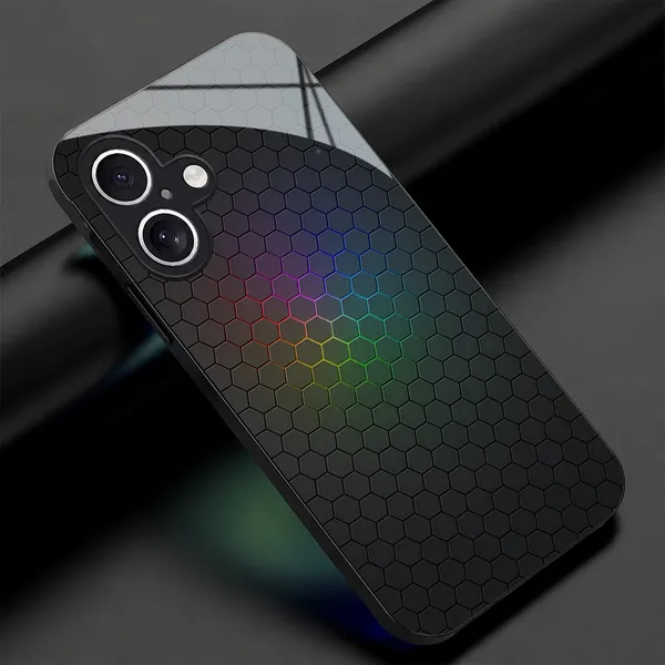 Black_Honeycomb_Pattern_Phone_Case
