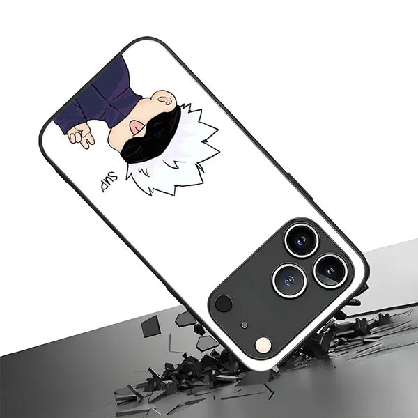 White_Cartoon_Printed_Phone_Case_for_Smartphones