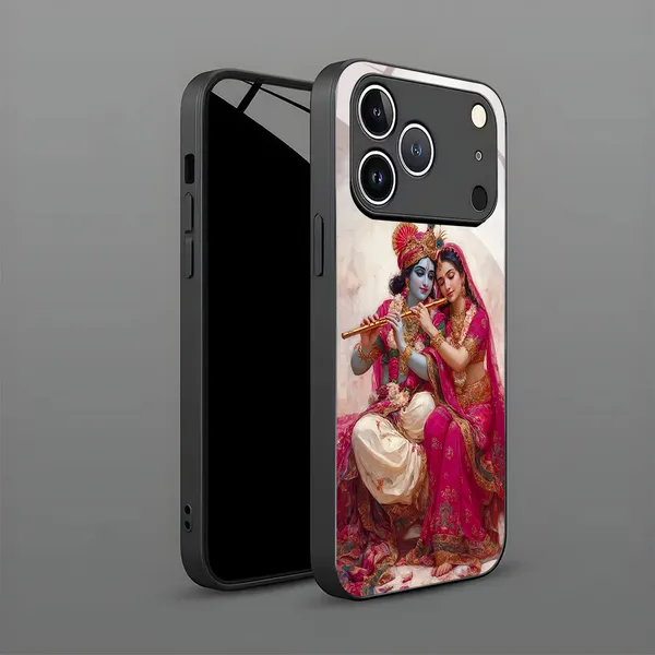 Krishna_Radha_Printed_Smartphone_Case_With_Black_Bumper
