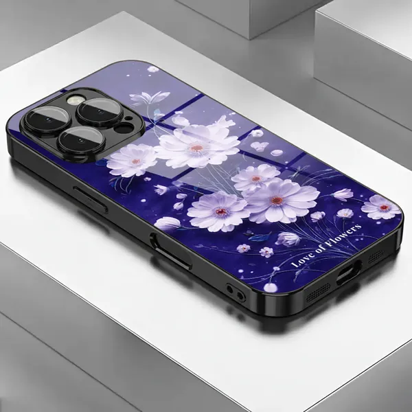 Purple_Floral_Printed_Phone_Case